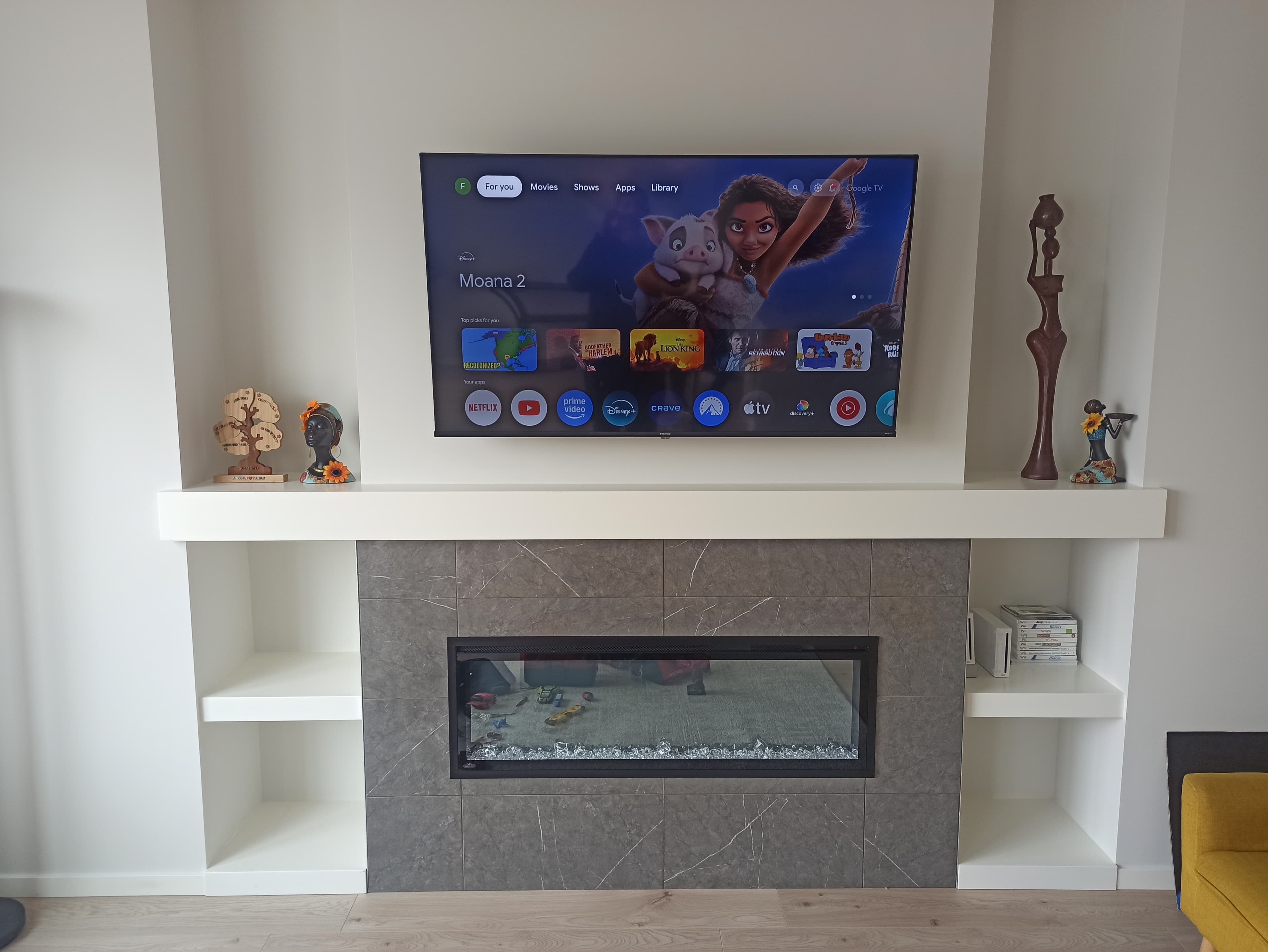TV in built-in entertainment unit, Winnipeg
